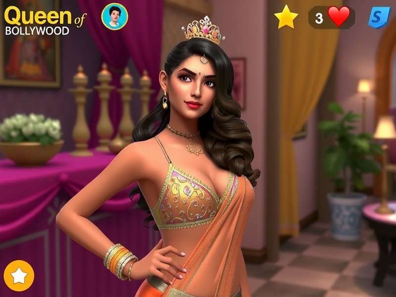 Queen Of Bollywood Glory gameplay screenshot